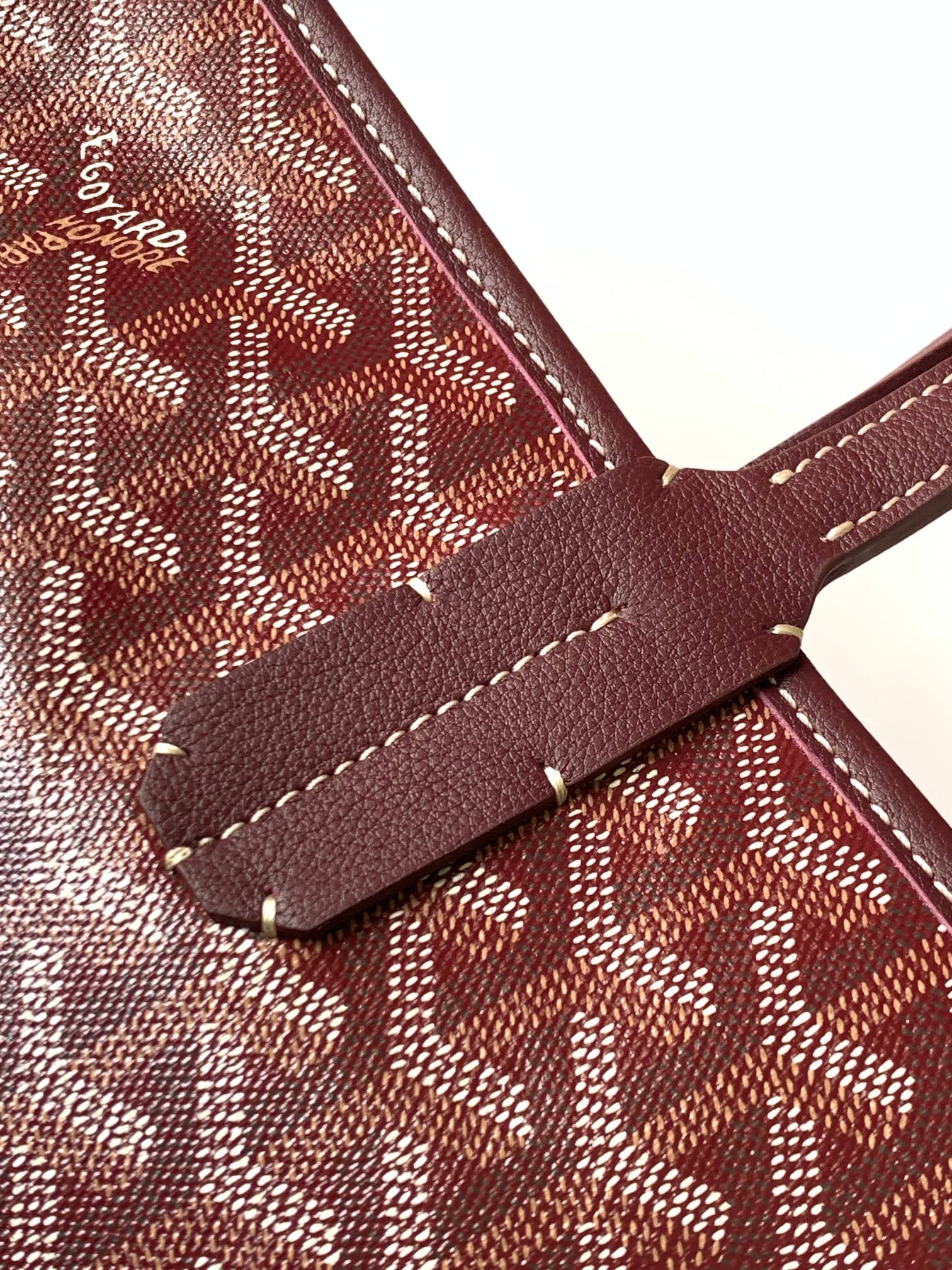 Artois GM Tote Bag In Burgundy